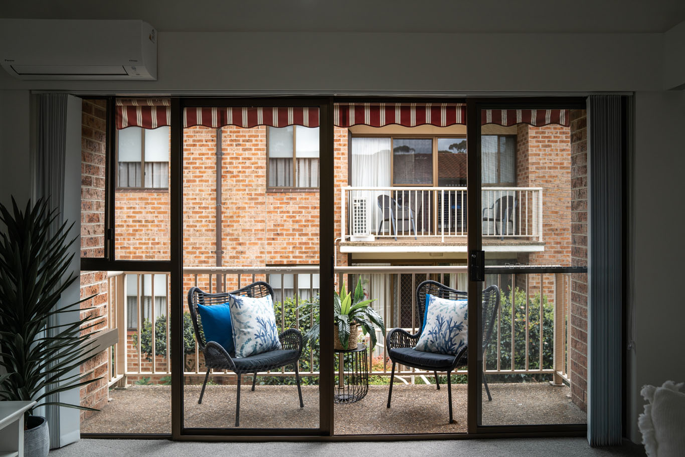 Balcony views available