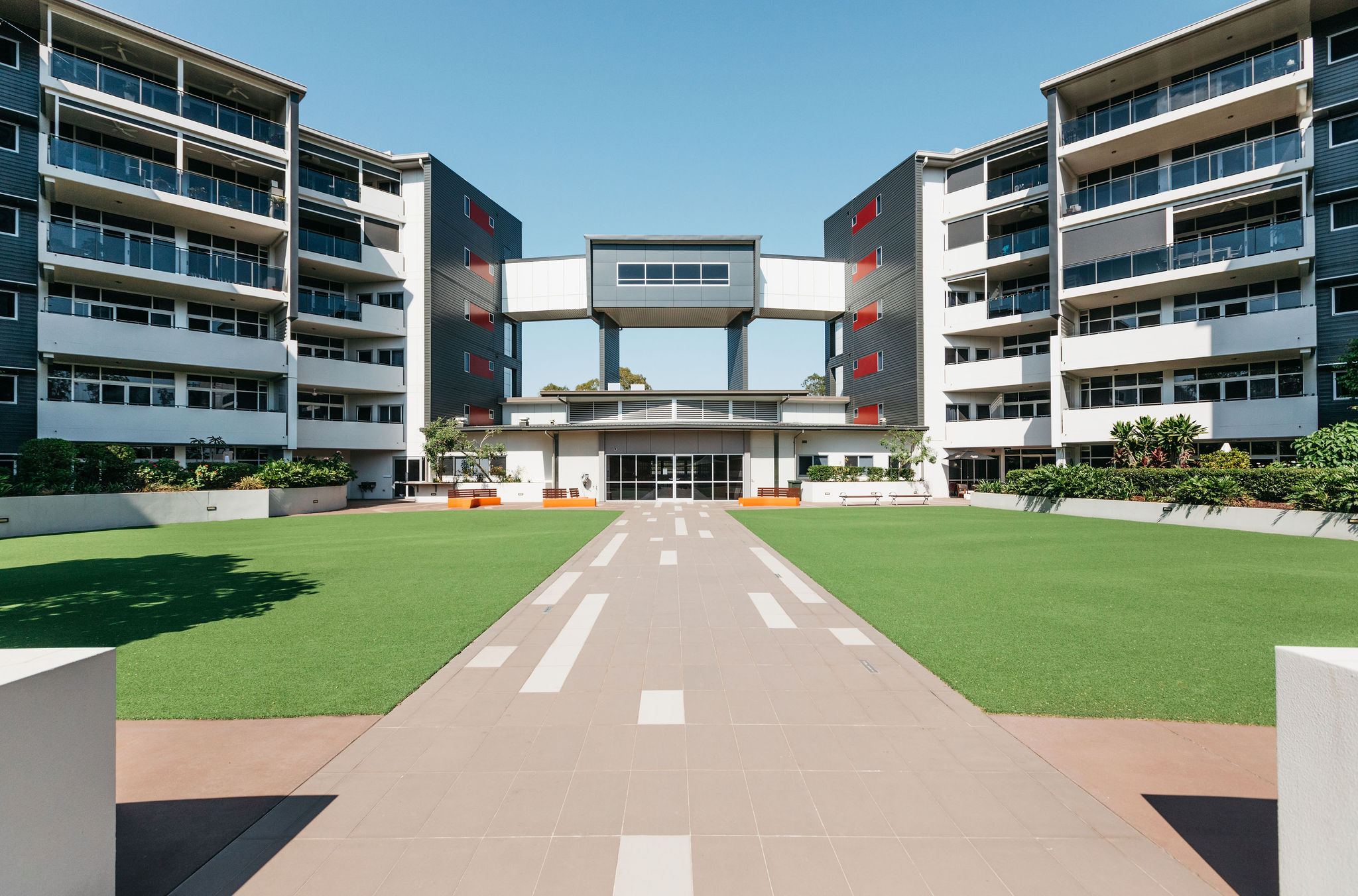 Large communal areas