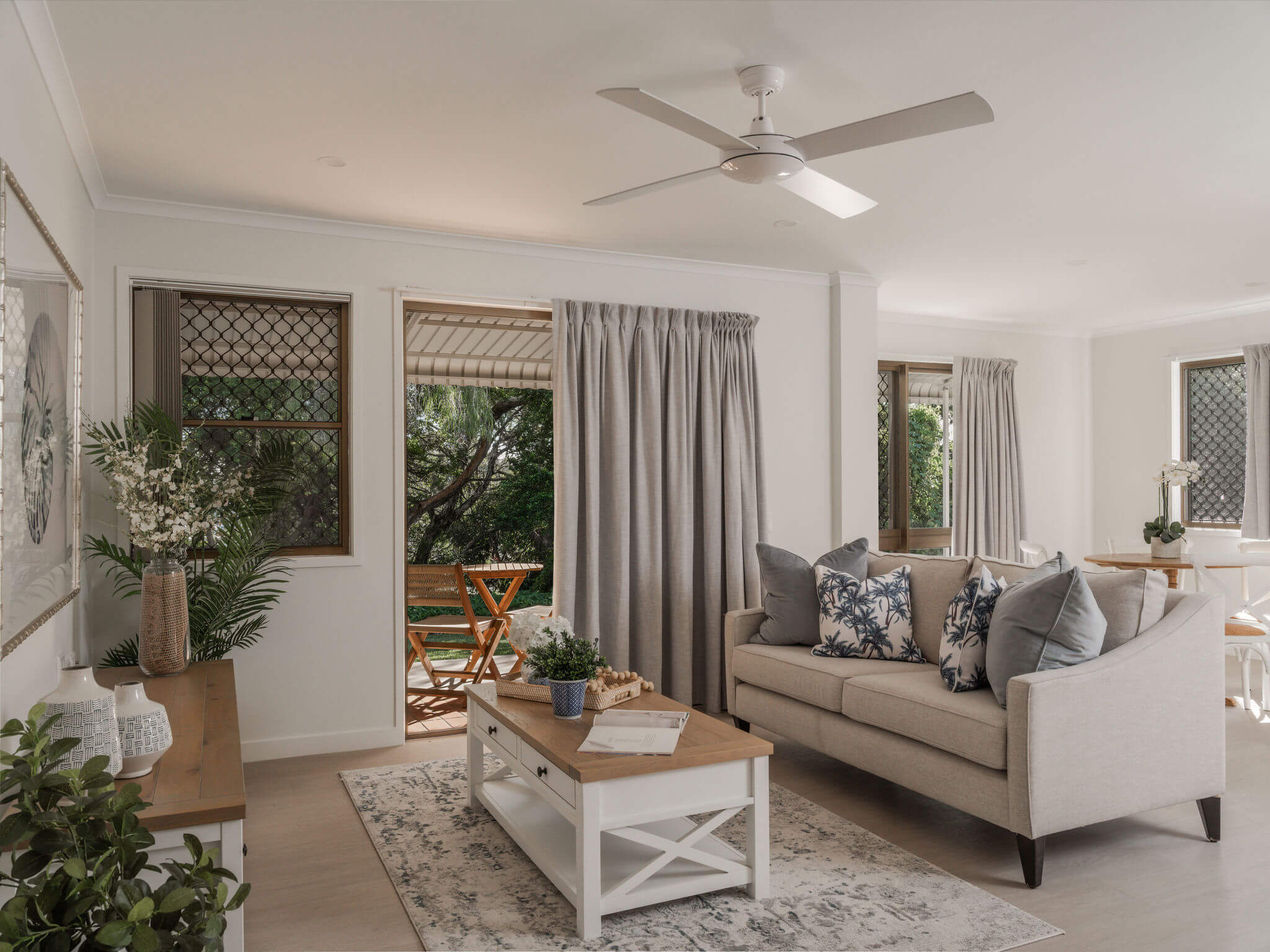 Comfortable living areas