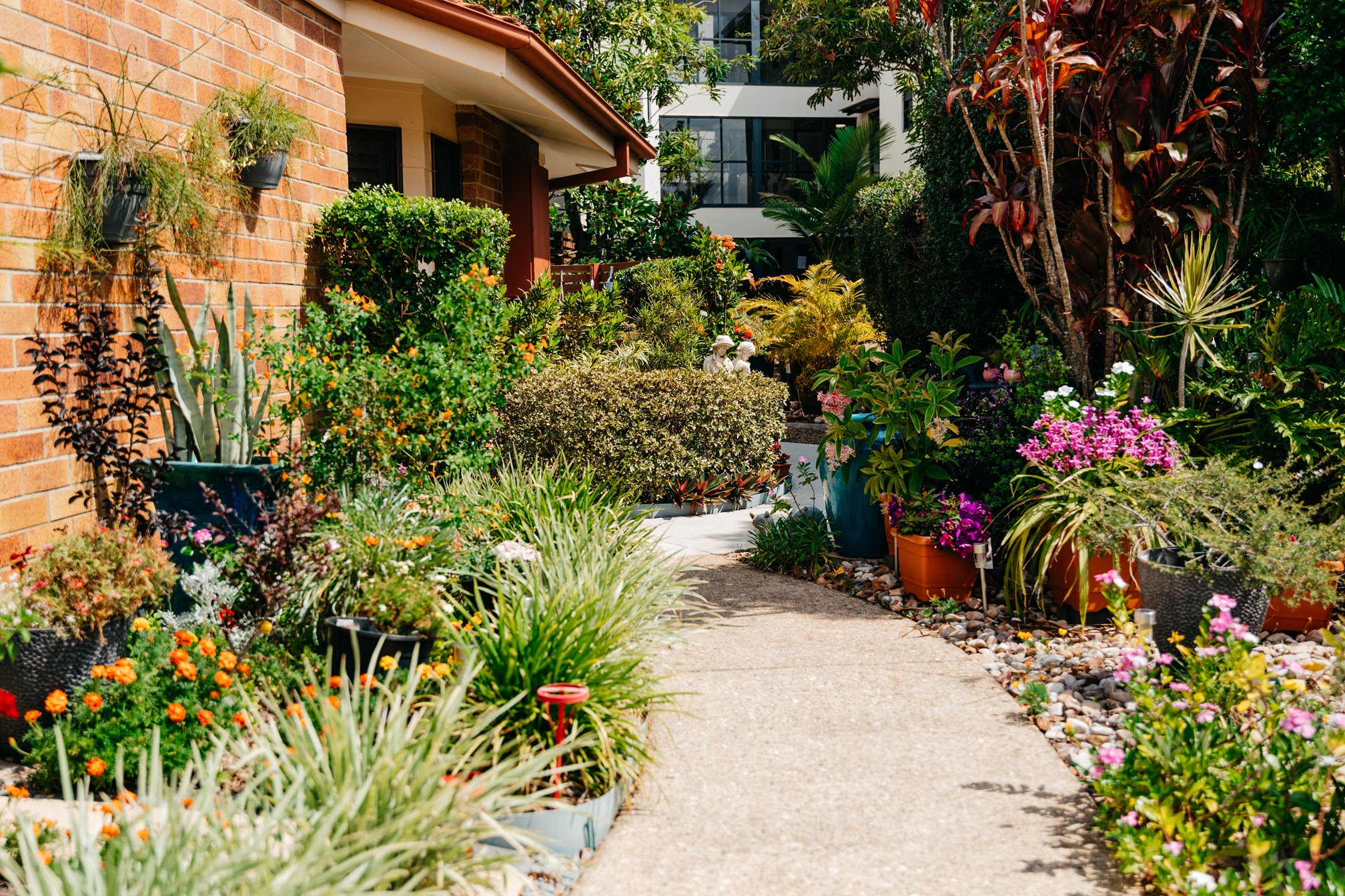 Vibrant gardens