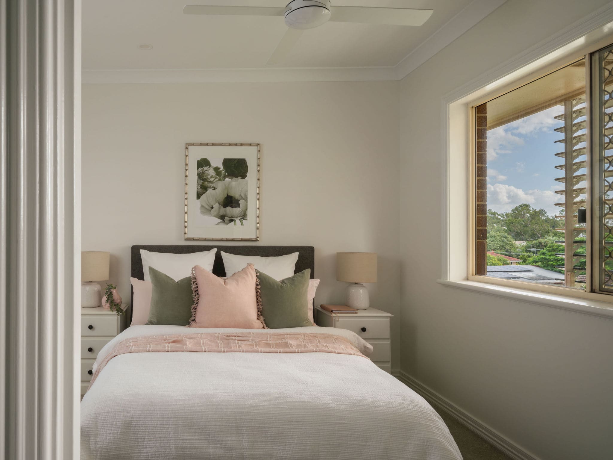 Spacious bedrooms