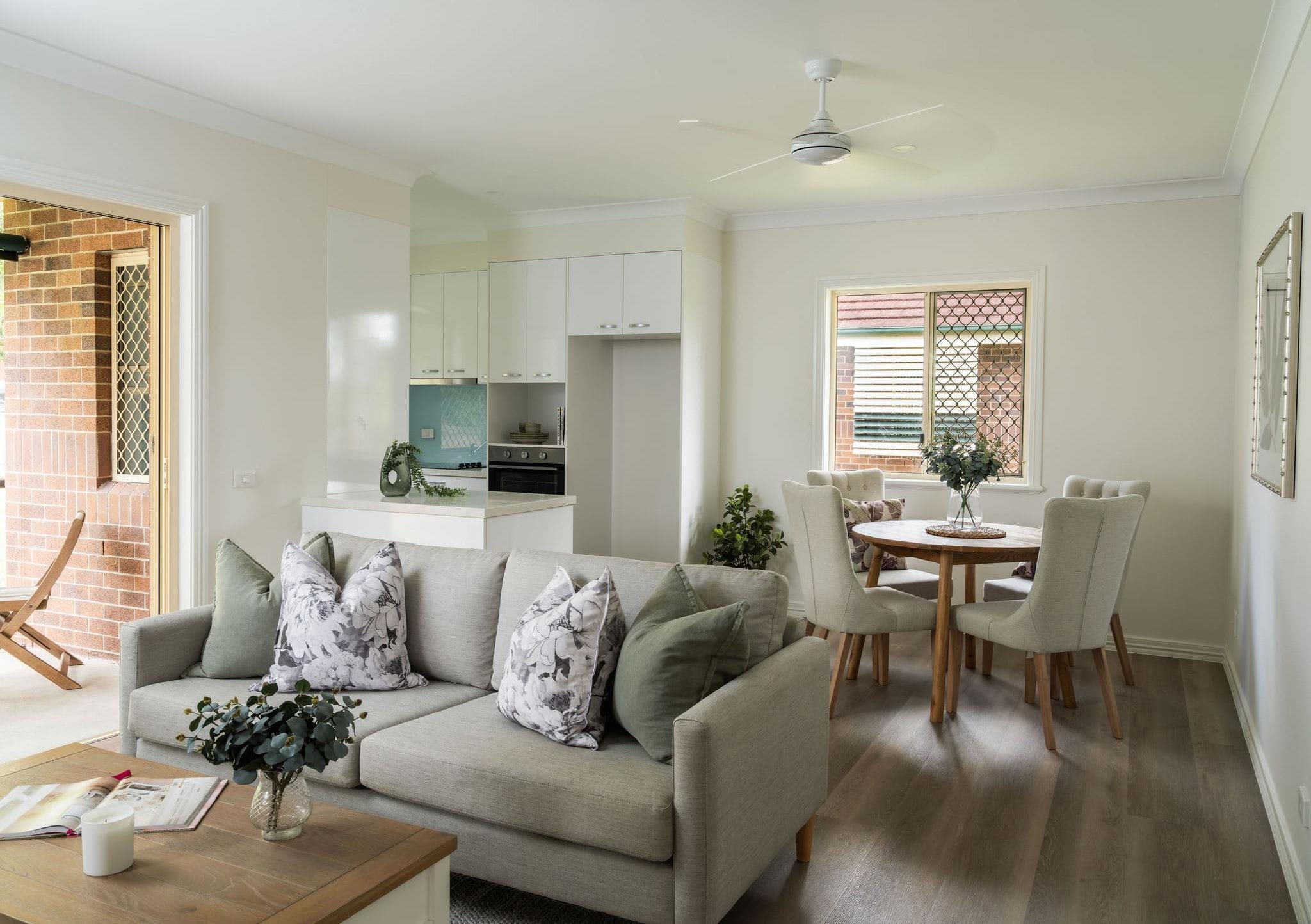 Comfortable living areas