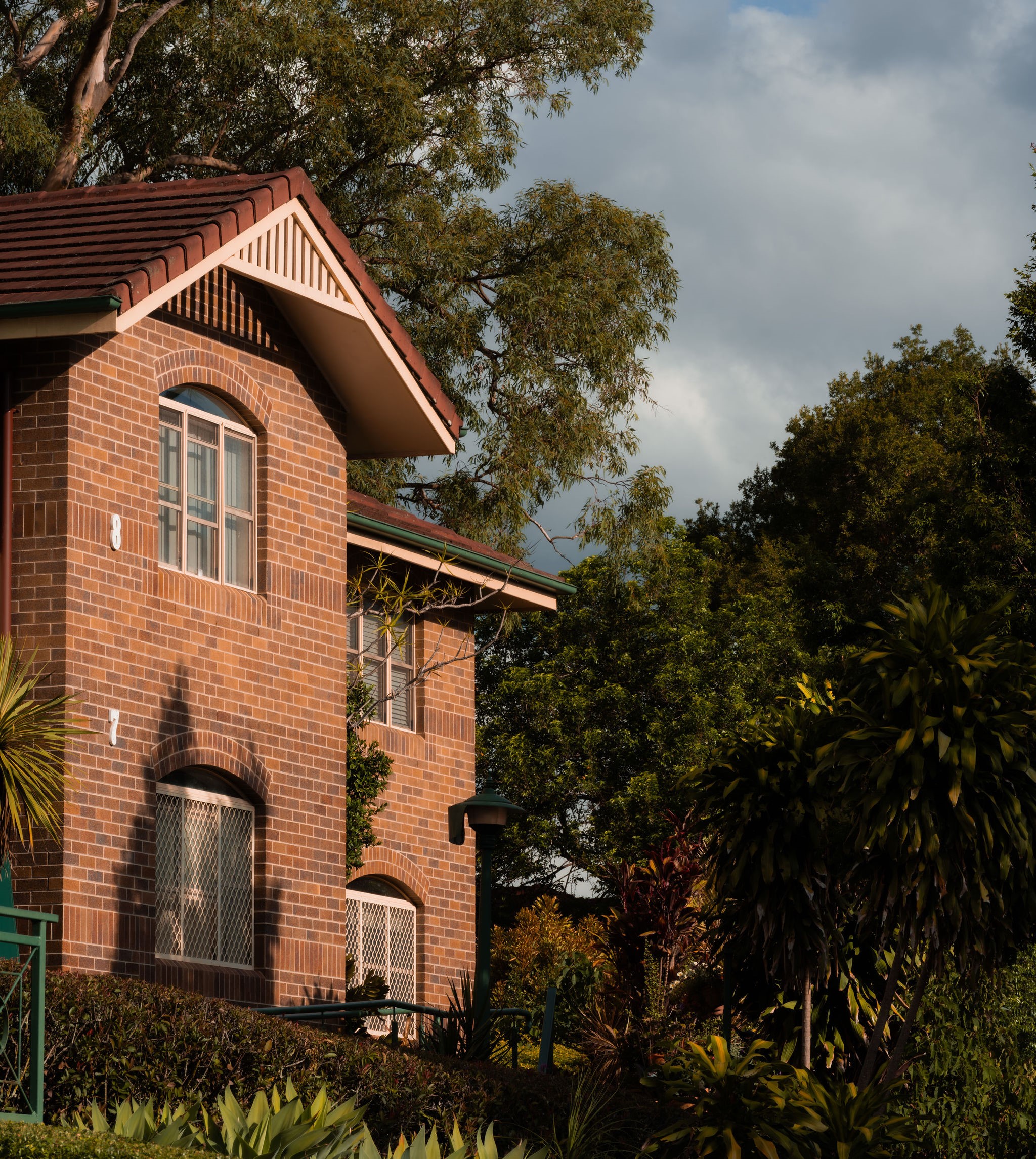 External view of retirement village building