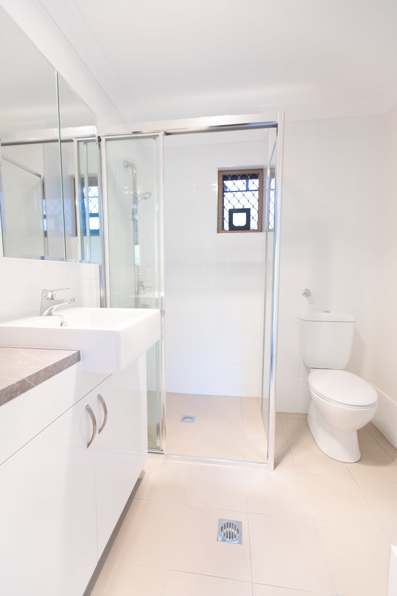 Modern bathrooms