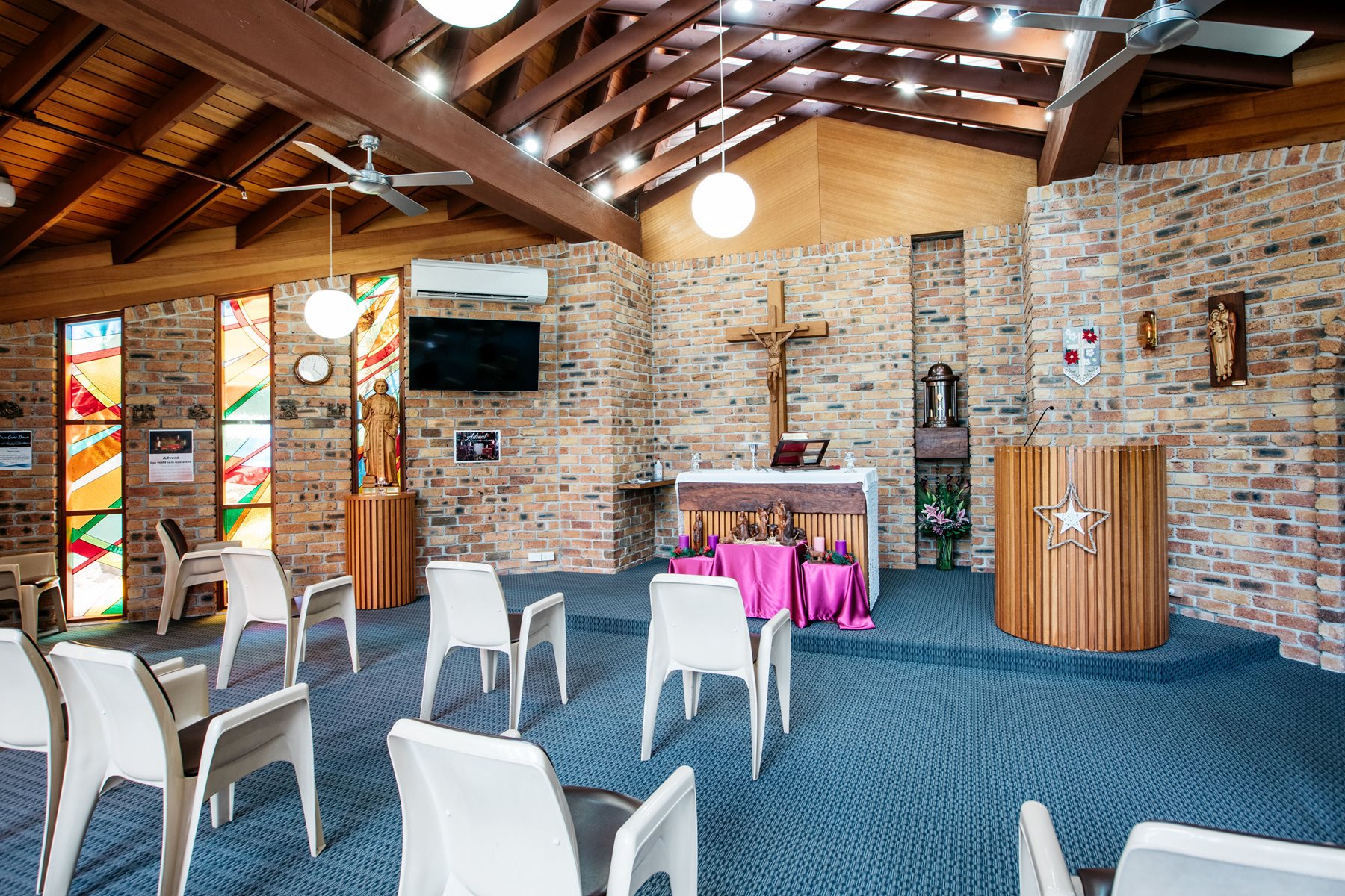 On-site chapel